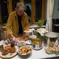 Pete loads up with some party curry, A GSB Duck Race and a House Party, Brome - 26th September 2026