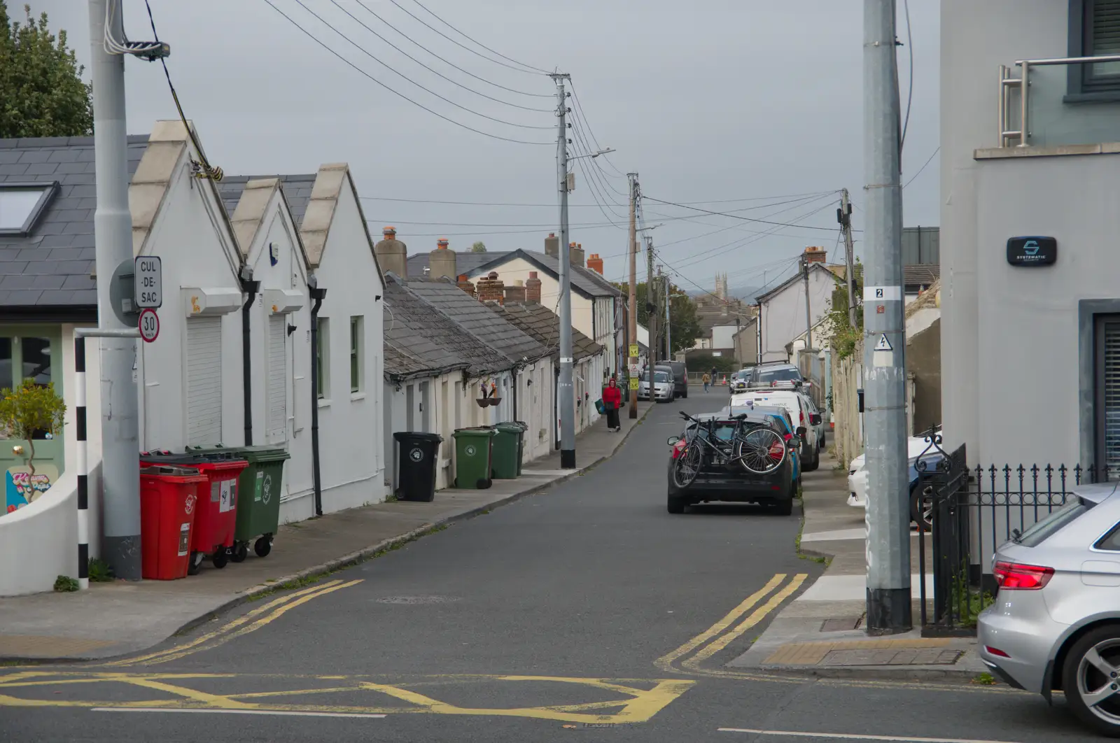 Annaville Avenue in Blackrock, from An Irish Wake for Louise, Booterstown, Dublin - 11th October 2026