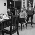 Philly, Noddy and Evelyn in the kitchen, An Irish Wake for Louise, Booterstown, Dublin - 11th October 2026