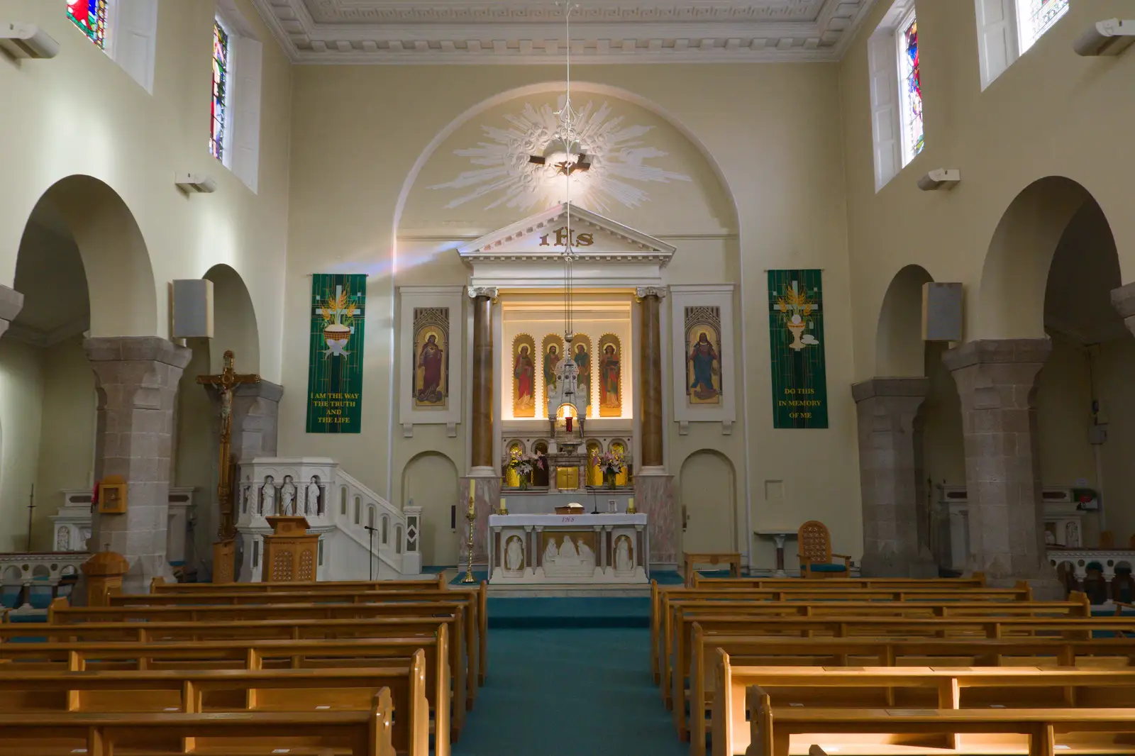 The Church of the Assumption in Booterstown, from An Irish Wake for Louise, Booterstown, Dublin - 11th October 2026