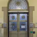 The main door of the church, built in 1813, An Irish Wake for Louise, Booterstown, Dublin - 11th October 2026