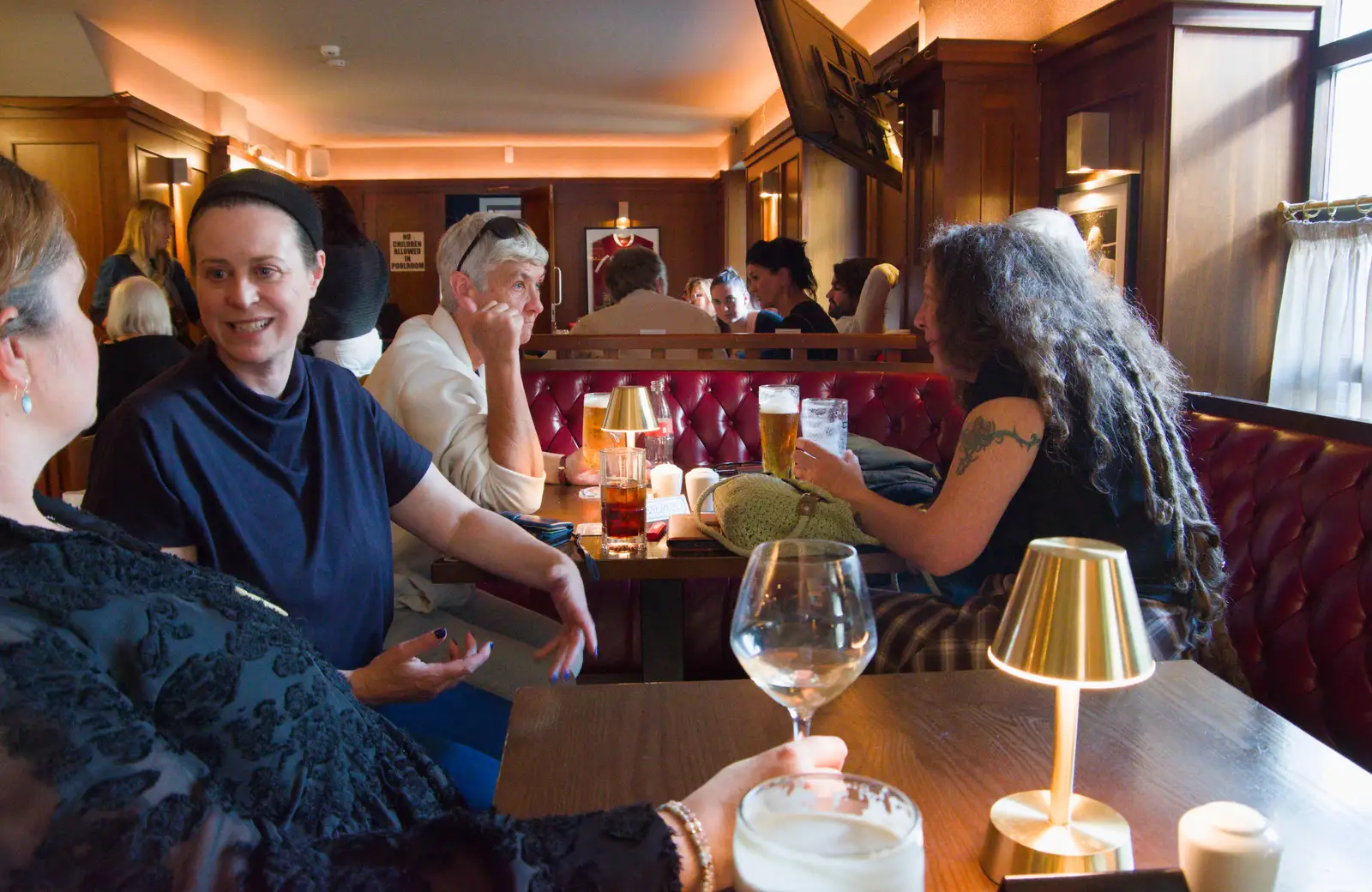 The wake kicks off in Gleeson's, opposite the church, from An Irish Wake for Louise, Booterstown, Dublin - 11th October 2026