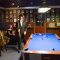 Fred and the Yoots have found a pool room, An Irish Wake for Louise, Booterstown, Dublin - 11th October 2026