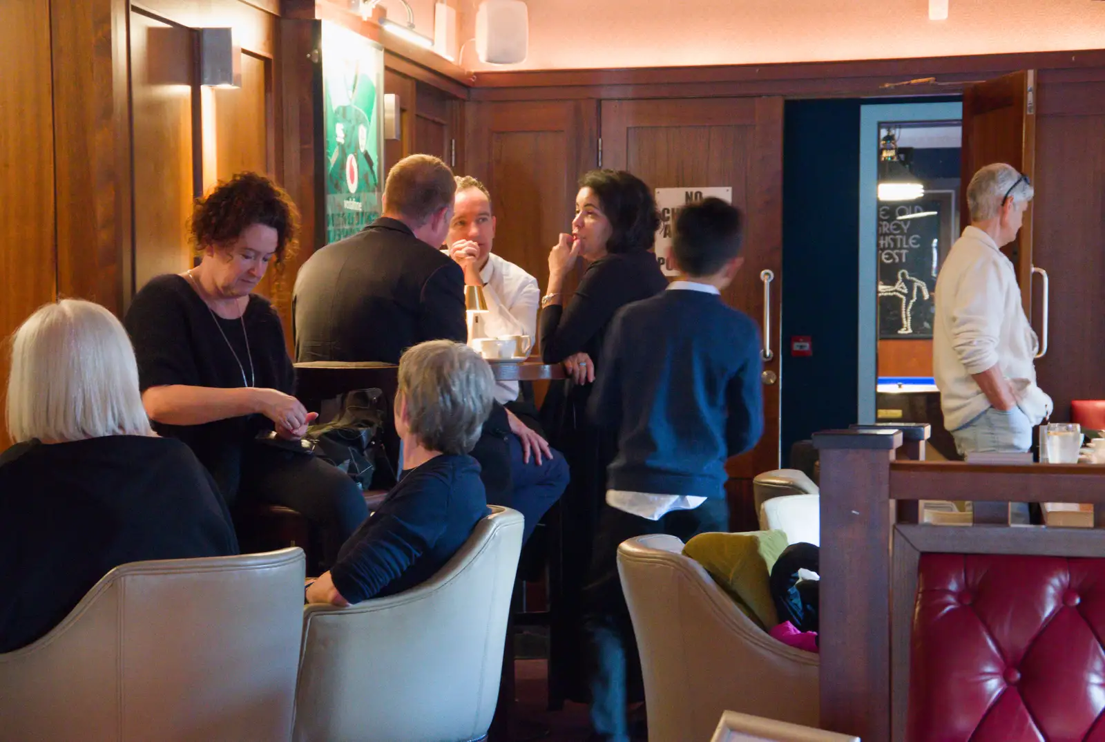 Our corner of Gleesons, from An Irish Wake for Louise, Booterstown, Dublin - 11th October 2026