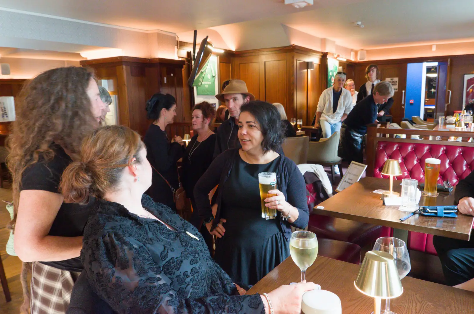 Davida, Isobel and Harryana, from An Irish Wake for Louise, Booterstown, Dublin - 11th October 2026