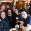 Isobel, Evelyn and the gang, An Irish Wake for Louise, Booterstown, Dublin - 11th October 2026