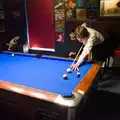 Fred takes a shot, An Irish Wake for Louise, Booterstown, Dublin - 11th October 2026