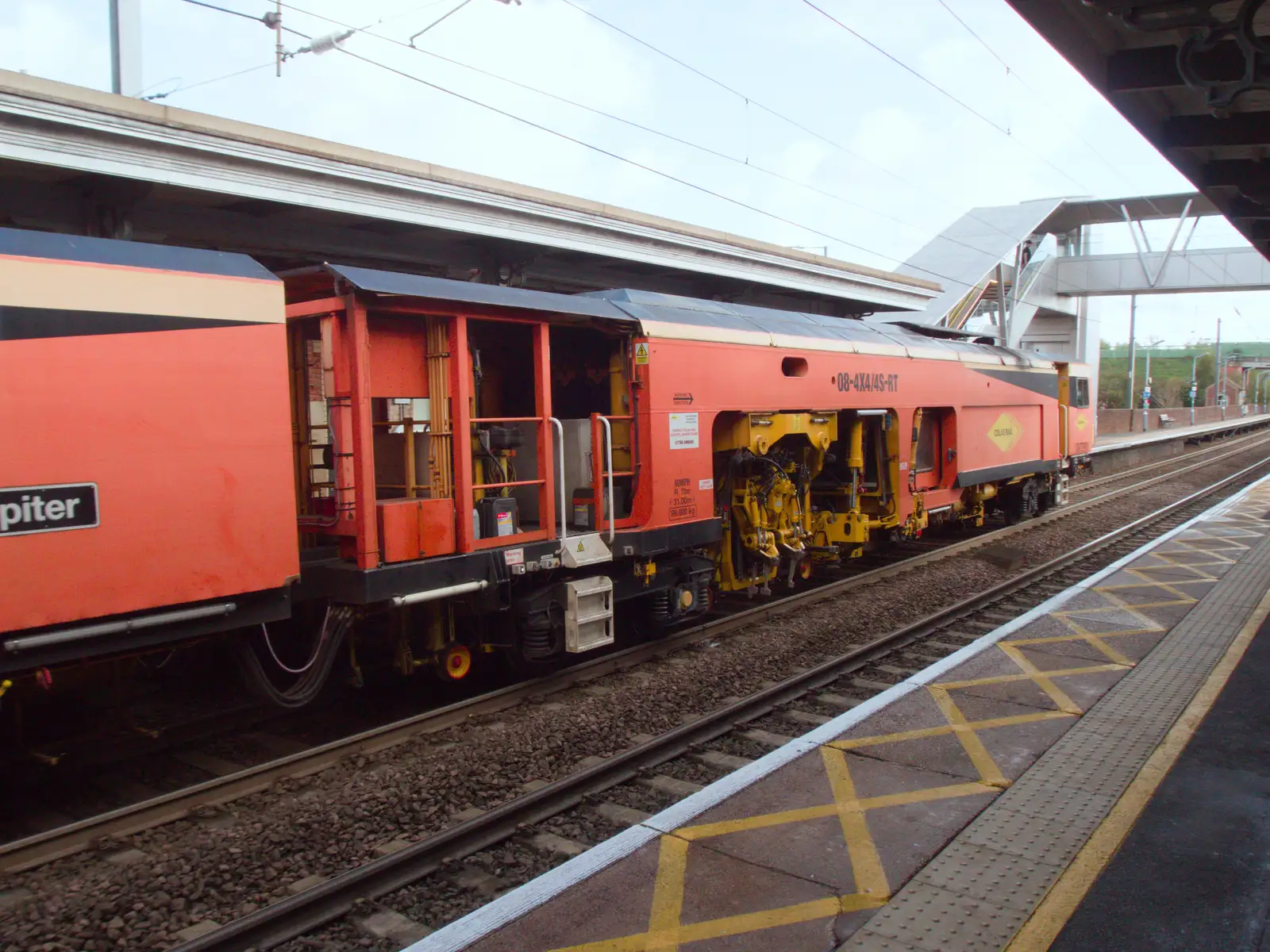 There's a track-gauging unit at Stowmarket, from A Visit to the Conservatoire, Leeds, West Yorkshire - 17th October 2026