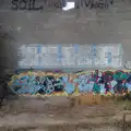Graffiti under a bridge near Peterborough, A Visit to the Conservatoire, Leeds, West Yorkshire - 17th October 2026