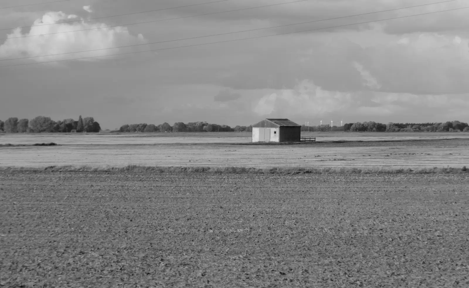 A hut in the middle of nowhere, from A Visit to the Conservatoire, Leeds, West Yorkshire - 17th October 2026