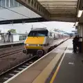 A Class 91 with Mark 4s InterCity 225 rolls in, A Visit to the Conservatoire, Leeds, West Yorkshire - 17th October 2026