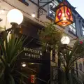 A funky lantern over the pub door, A Visit to the Conservatoire, Leeds, West Yorkshire - 17th October 2026