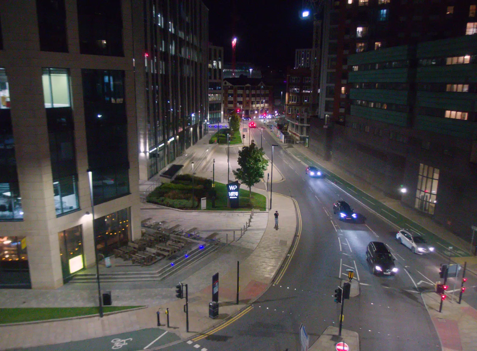 The view from the Premier Inn room, from A Visit to the Conservatoire, Leeds, West Yorkshire - 17th October 2026