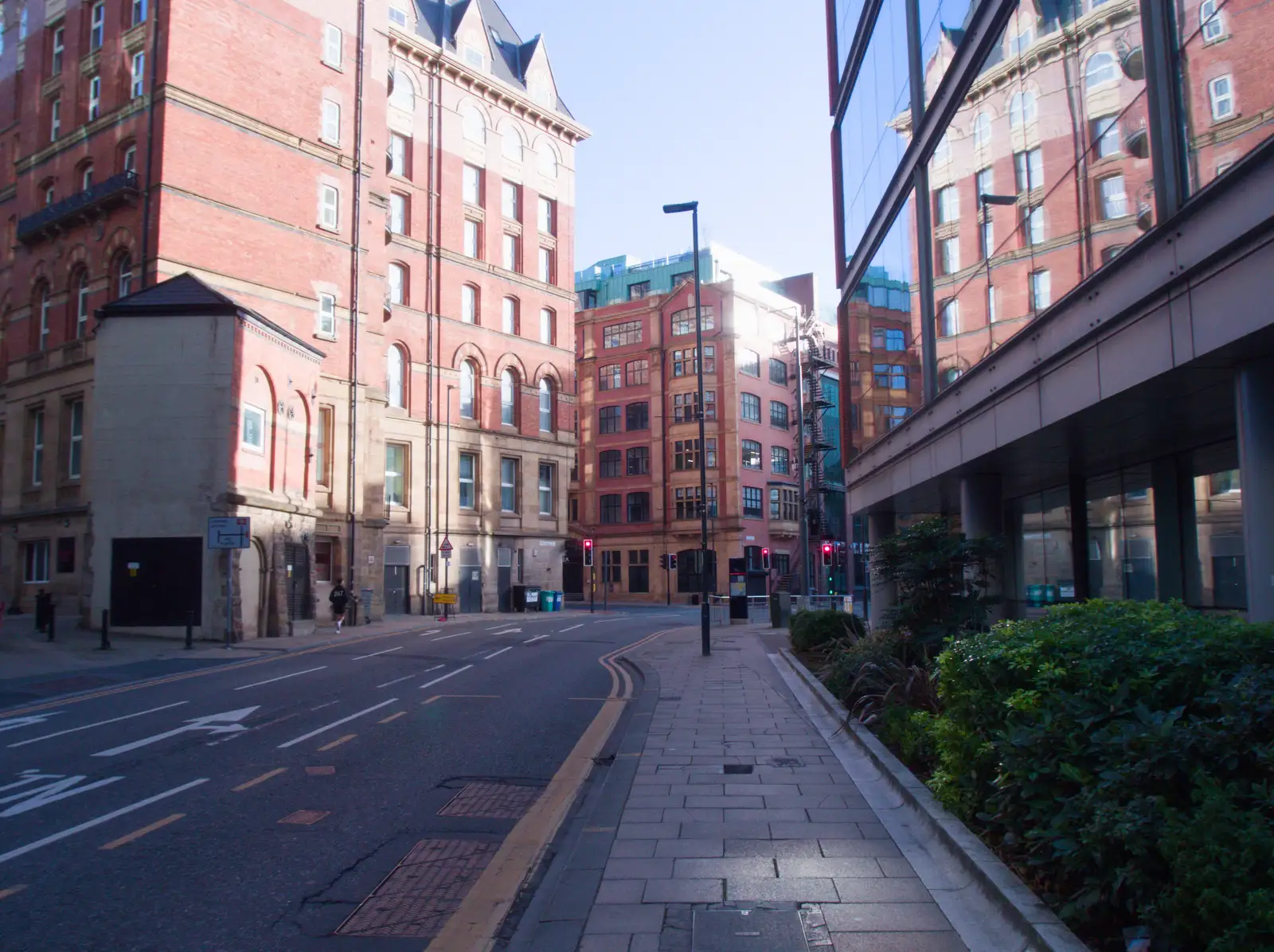 Saturday morning on Whitehouse Road, from A Visit to the Conservatoire, Leeds, West Yorkshire - 17th October 2026