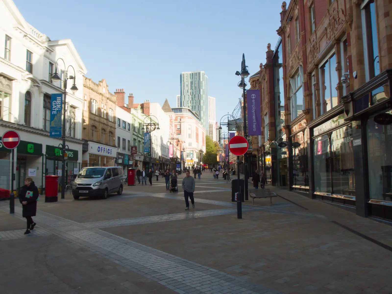 Back on Briggate, from A Visit to the Conservatoire, Leeds, West Yorkshire - 17th October 2026