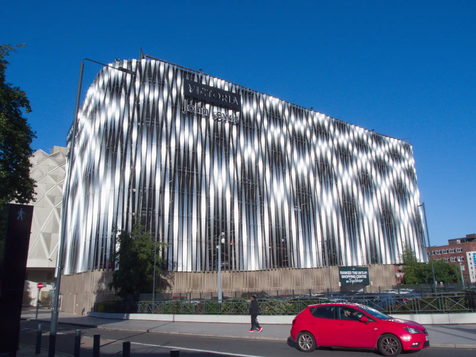 The impressive Vitoria Gate car park, from A Visit to the Conservatoire, Leeds, West Yorkshire - 17th October 2026