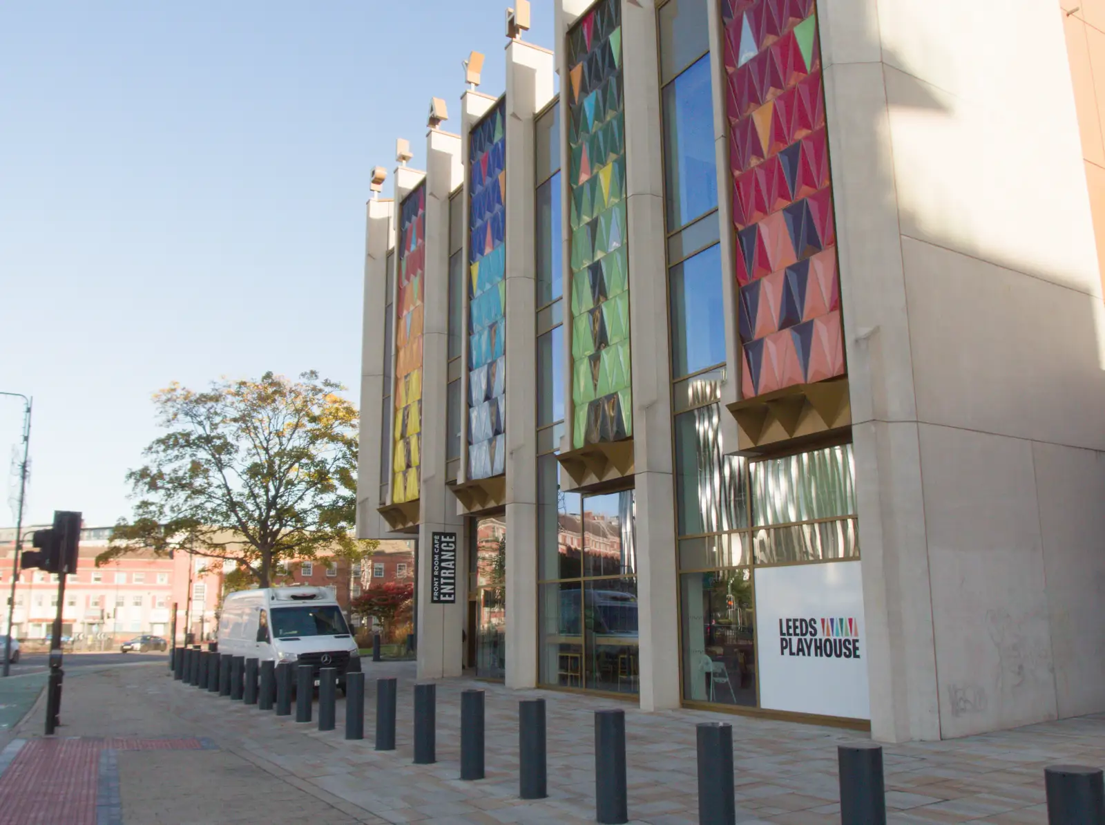 The Leeds Playhouse on St. Peter's Street, from A Visit to the Conservatoire, Leeds, West Yorkshire - 17th October 2026