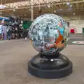 A globe in an empty part of the market, A Visit to the Conservatoire, Leeds, West Yorkshire - 17th October 2026