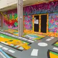 Graffiti art in the indoor market, A Visit to the Conservatoire, Leeds, West Yorkshire - 17th October 2026