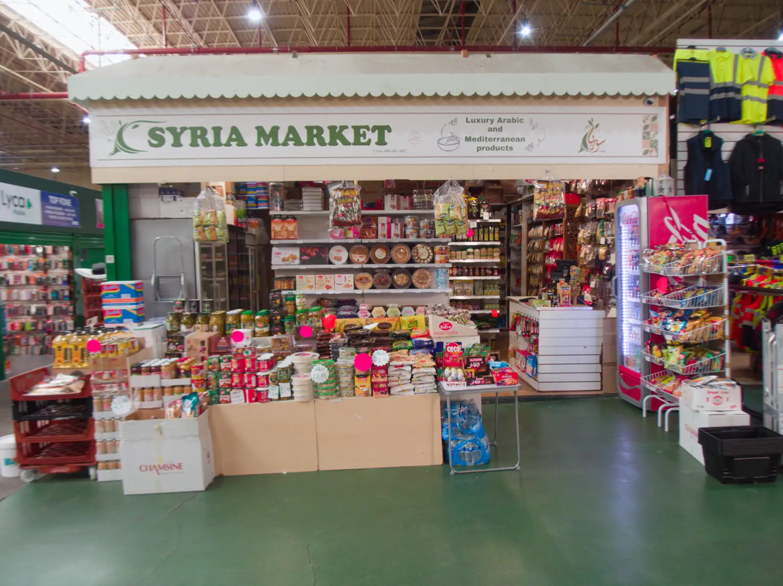 A Syrian market stall, from A Visit to the Conservatoire, Leeds, West Yorkshire - 17th October 2026