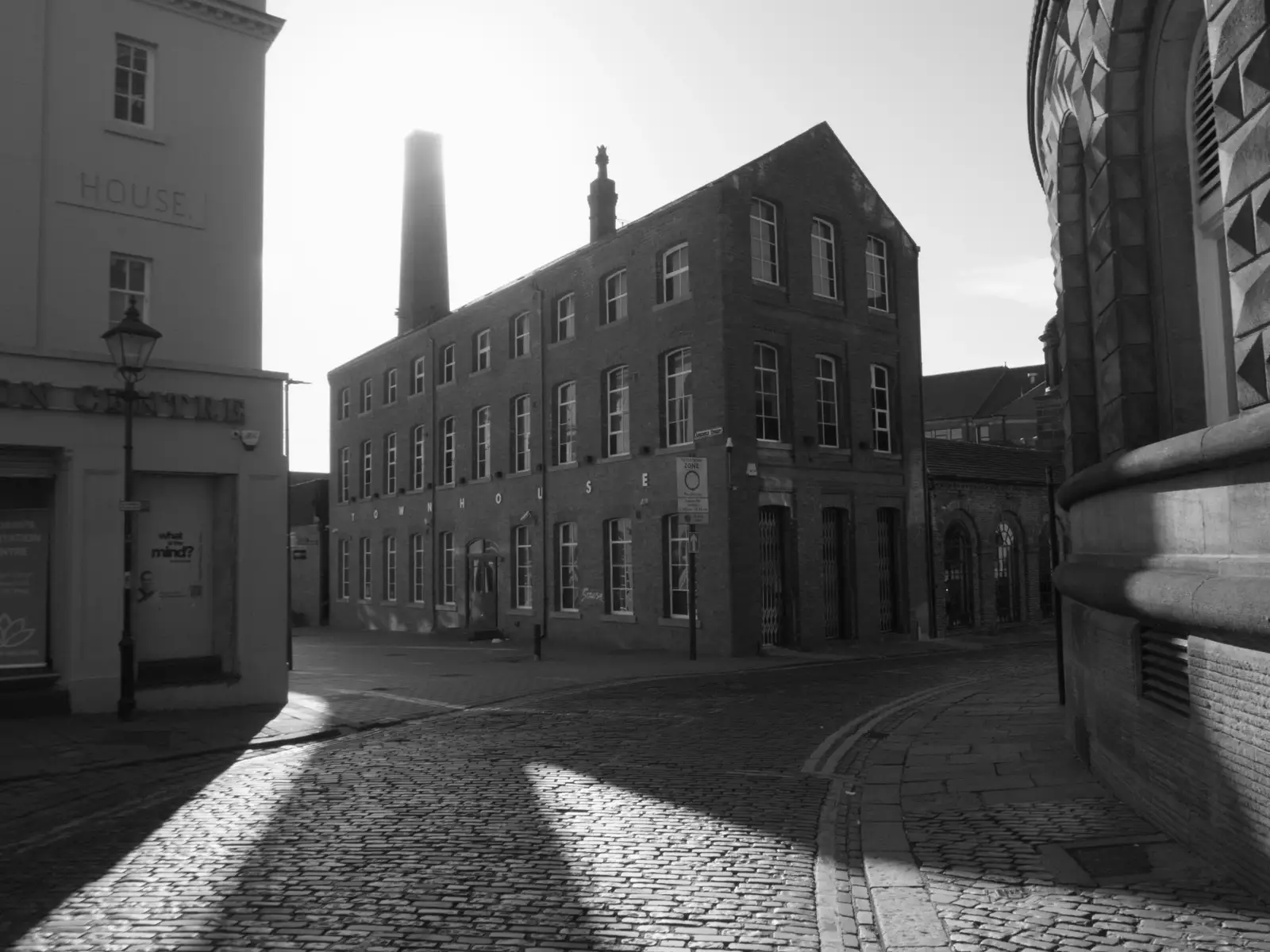 One of the few remaining factory buildings, from A Visit to the Conservatoire, Leeds, West Yorkshire - 17th October 2026