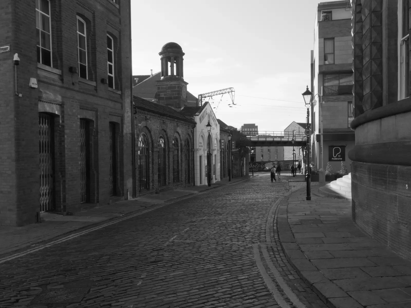 Crown Street, round the back of the Corn Exchange, from A Visit to the Conservatoire, Leeds, West Yorkshire - 17th October 2026