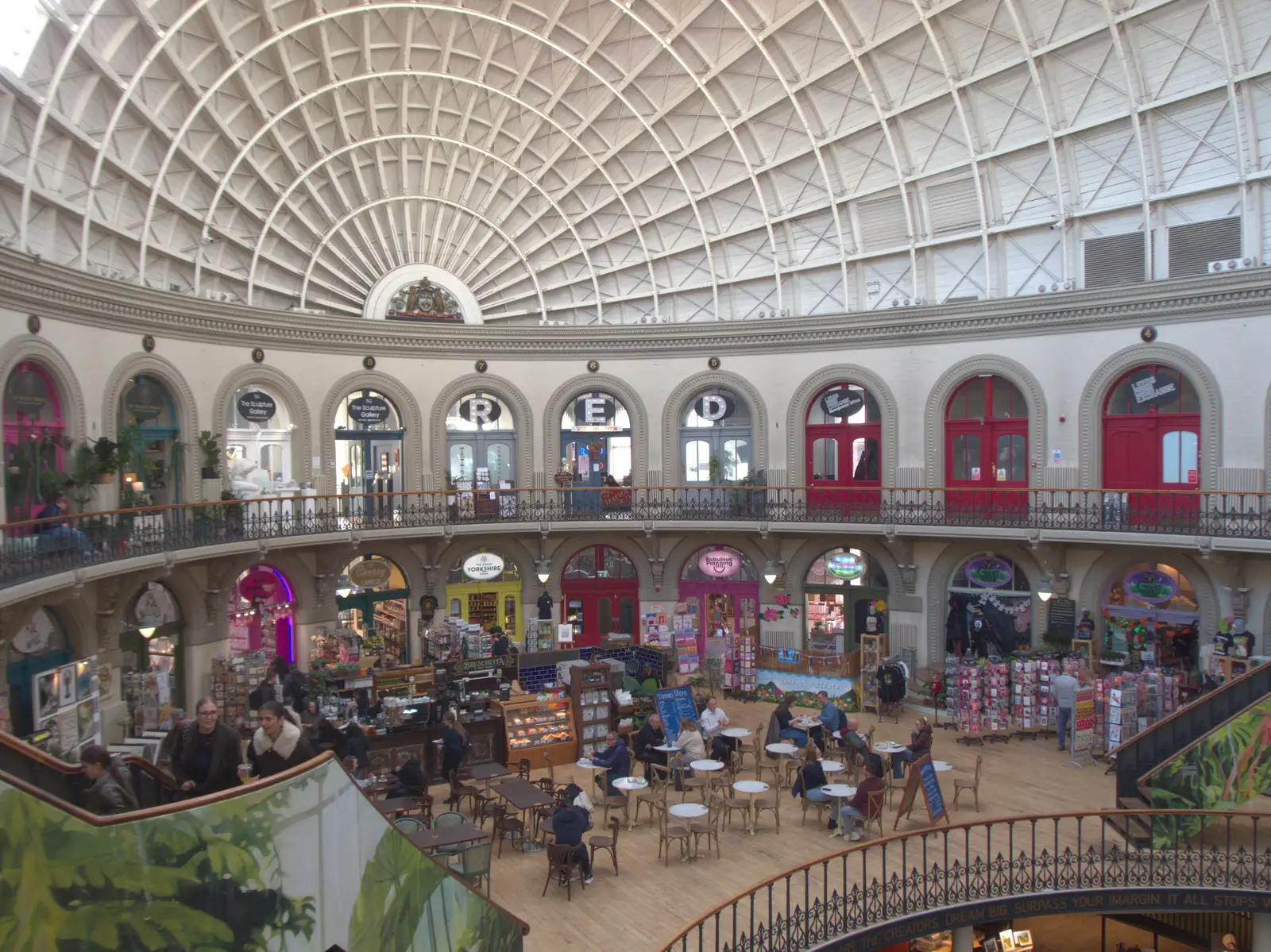 The impressive Corn Exchange, from A Visit to the Conservatoire, Leeds, West Yorkshire - 17th October 2026