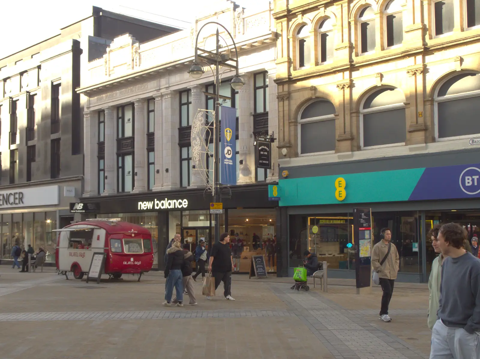The entrance to Whitelock's is mostly invisble , from A Visit to the Conservatoire, Leeds, West Yorkshire - 17th October 2026