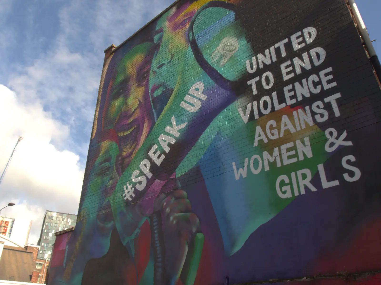 Giant wall art, from A Visit to the Conservatoire, Leeds, West Yorkshire - 17th October 2026