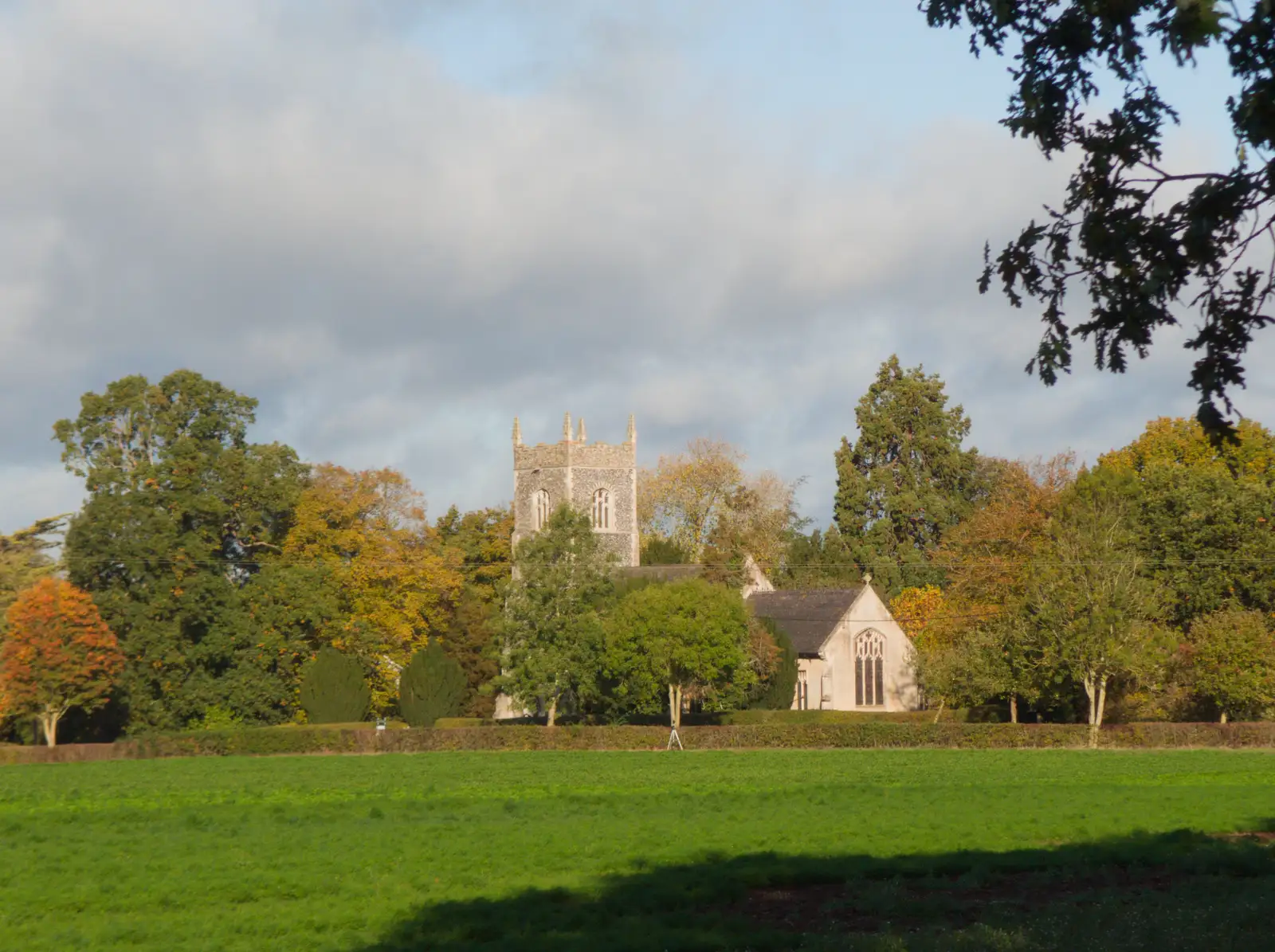 The church of St. Margaret of Antioch, from Another Saxophone Trip, Cambridge - 23rd October 2026