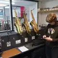 Fred's got three tenor saxes to try, Another Saxophone Trip, Cambridge - 23rd October 2026