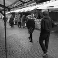 Isobel and Fred search for food in the market, Another Saxophone Trip, Cambridge - 23rd October 2026