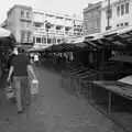 Cambridge market is quieter on a Friday, Another Saxophone Trip, Cambridge - 23rd October 2026